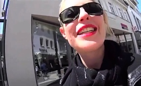 kinky-blonde-worships-a-cock-and-gets-facialized-in-public