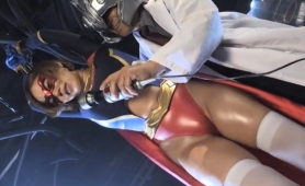 Helpless Japanese Supergirl Gets Her Honey Hole Vibrated