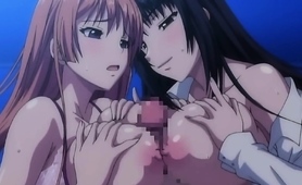 Anime Babes Happily Sharing Cock In Fantastic Fuckfest