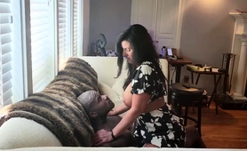 Voluptuous housewife having the time of her life fucking BBC